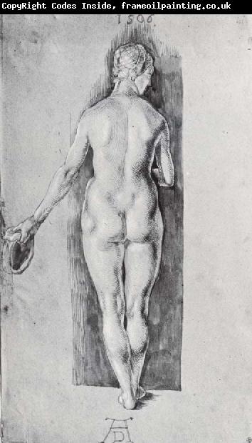 Albrecht Durer Nude Seen From Behind